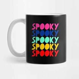 spooky rainbow Mug